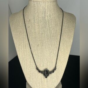 Downton Abbey 16” Black Belle Epoch Hematite Necklace